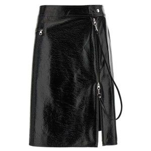 Courrèges Zipped Vinyl Skirt - NWT